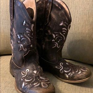 Little Girls Roper Boots